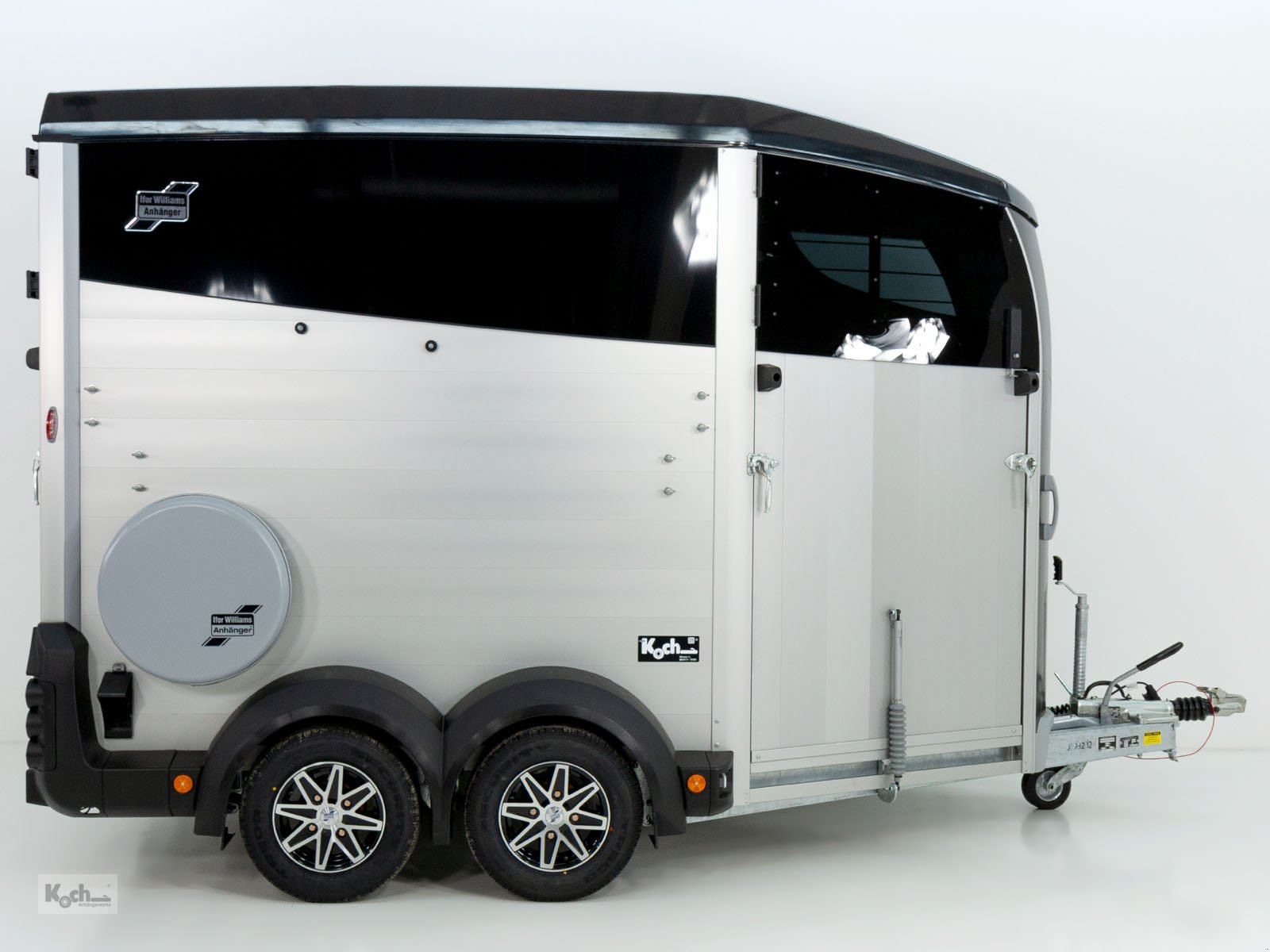 Anhänger typu Ifor Williams Pferdeanhänger HBX 511|Frontausstieg|schwarz (Pf11622093Iw), Neumaschine v Winsen (Luhe) (Obrázek 3)